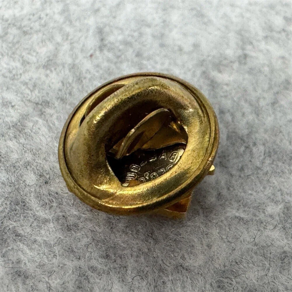 Vintage Liberty Bell Lapel Pin Tie Tack Hat Pin Gold Tone
